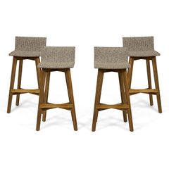 Christopher Knight Home La Brea front view showing four stools and durable seating
