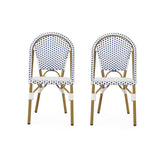 Christopher Knight Home front view of chair showing bistro silhouette and cozy seating
