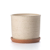 Chubacoo front view showing elegant planter and clean silhouette benefit: stylish display