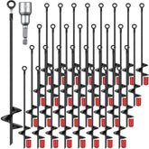 Chumia front packaging showing six anchors and driver bit, durable kit benefit