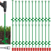 Chumia front packaging of 12 ground anchors showing kit and driver bit benefit weather-ready supply