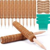 Chumia front packaging showing 10 coir moss pole sections and benefits