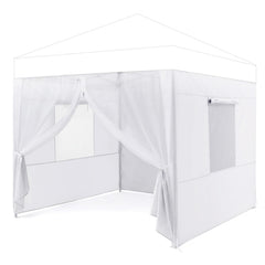 Chunm front zippered door panel showing easy access and privacy protection