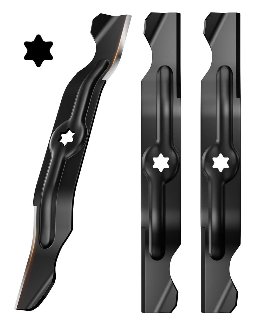 Chway front view of 50-inch blade pack showing fit and compatibility benefits