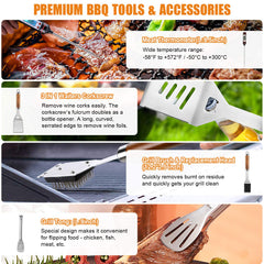 Cifaisi grill mats with cooked fish preventing food from sticking