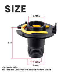 Ciuouient connector sealing lip detail improving leak prevention