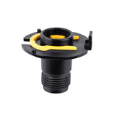 Ciuouient inlet connector front view showing fit and durable finish