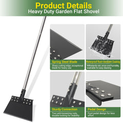 CKLT welded head and flange detail providing sturdy foot leverage benefit