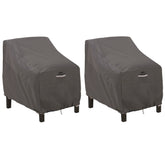 Classic Accessories front view of two-pack covers showing neat fit and protection