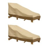 Classic Accessories Veranda front view of two-pack showing protective coverage benefit