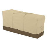 Classic Accessories Veranda front view showing full bag and zip closure protecting cushions