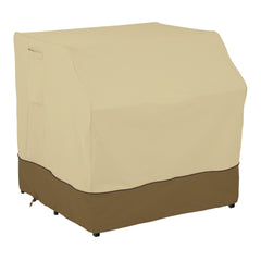 Classic Accessories front view of 41 inch Veranda cover showing full fit protection