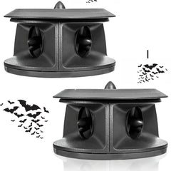 CLEANRTH front view showing compact bat repeller and its design for easy placement