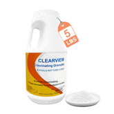 CLEARVIEW front packaging 5 lb showing brand and product benefits