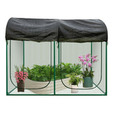 CLOCAL front view of full crop cage showing coverage and protection benefit