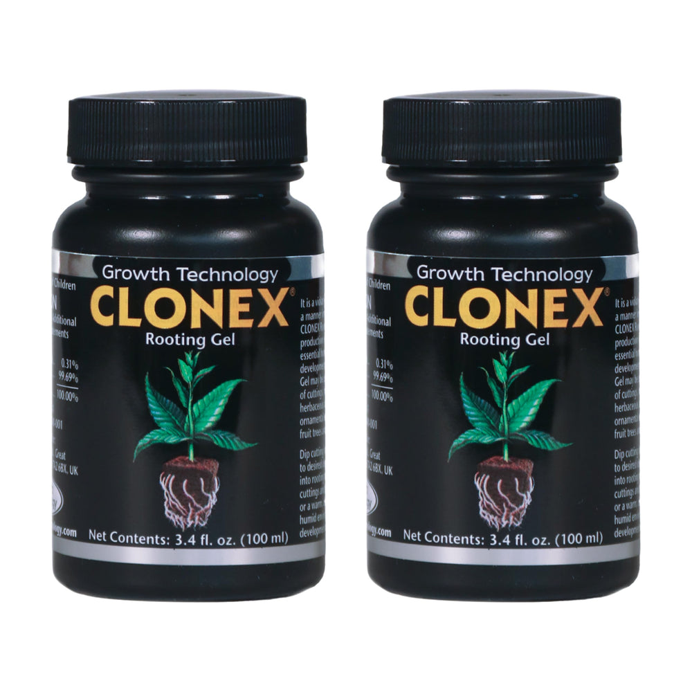 Clonex front packaging 100ml two-pack showing label and size with clear benefit