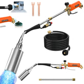 Clozpleax front view of torch kit showing durable build and portability