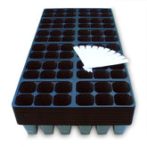 Coconut Oasis front view of stacked trays showing capacity and organized layout benefit