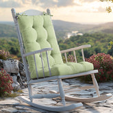 Codi front view of sage seat and back showing coordinated look and comfort