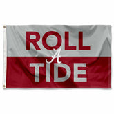 College Flags & Banners Co. front view showing Crimson Tide logo and vibrant colors