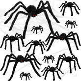 Colovis front packaging showing full 12-piece spider set for instant Halloween impact