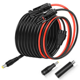 COMeap front MC‑4 to DC connector showing safe plug and quick connection benefit