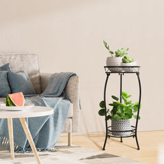 Cometofit top-tier round support detail showing secure pot placement
