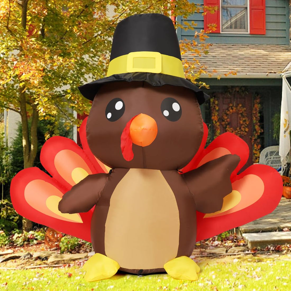 COMIN turkey baby front view showing cheerful LED lighting
