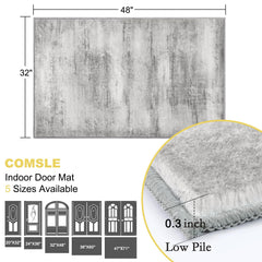 COMSLE close-up of faux wool topper highlighting soft absorbent texture for comfort