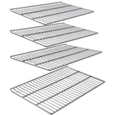 COMVIEE front view of replacement grates showing crisp fit and capacity