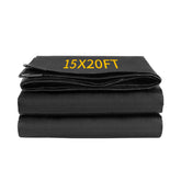 Coocure front packaging showing 15x20ft liner and size benefit
