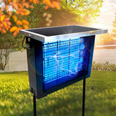 coospider-repta front view showing solar panel and weatherproof housing benefit long-lasting outdoor use