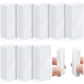 Copkim front view of 16-piece magnetic weight set showing clean white finish and quantity benefit