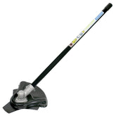 COPLAR front view of 8-inch brushcutter attachment showing compact profile and easy mount
