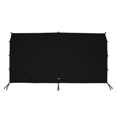 CORE sunwall attachment detail with hooks that speed setup and secure fit