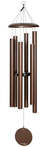 Corinthian Bells front view showing copper vein finish and elegant design, enhances outdoor decor