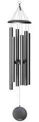 Corinthian Bells Silver Vein front view showing elegant dome and tubes for curb appeal