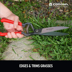 Corona GS 6750D in use cutting grass along a sidewalk for neat borders
