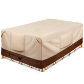 COSFLY front view showing full cover protecting patio set and weather resistance