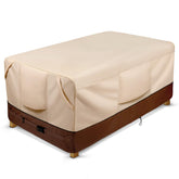 COSFLY front view of cover protecting patio coffee table for weather resistance