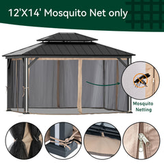 Covered Outdoor sliding hooks and loop straps attaching securely for fast installation