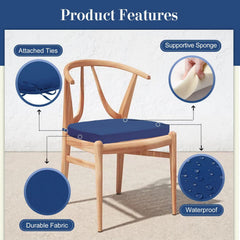 Cozyide water beading on cushion surface demonstrating waterproof protection