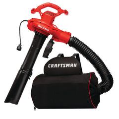 CRAFTSMAN front profile showing blower body and tubes for powerful clearing
