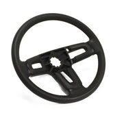 Craftsman steering wheel front view showing clean OEM design and improved control