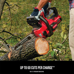 CRAFTSMAN V20 with battery installed demonstrating compatibility and extended runtime