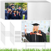 CraftyDream front view aluminum yard sign ready to display outdoors
