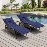 Crestlive front view of full 80x26 chaise cushion showing coverage and comfort