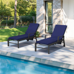 Crestlive Products front view of two-piece chaise cushion set showing fit and finish