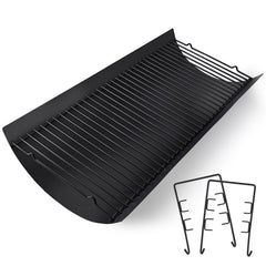 Criditpid front view of ash pan packaged showing ready replacement and protection