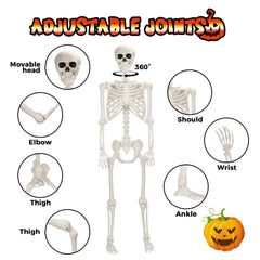 Crogift skeleton joints close-up demonstrating poseable flexibility benefit